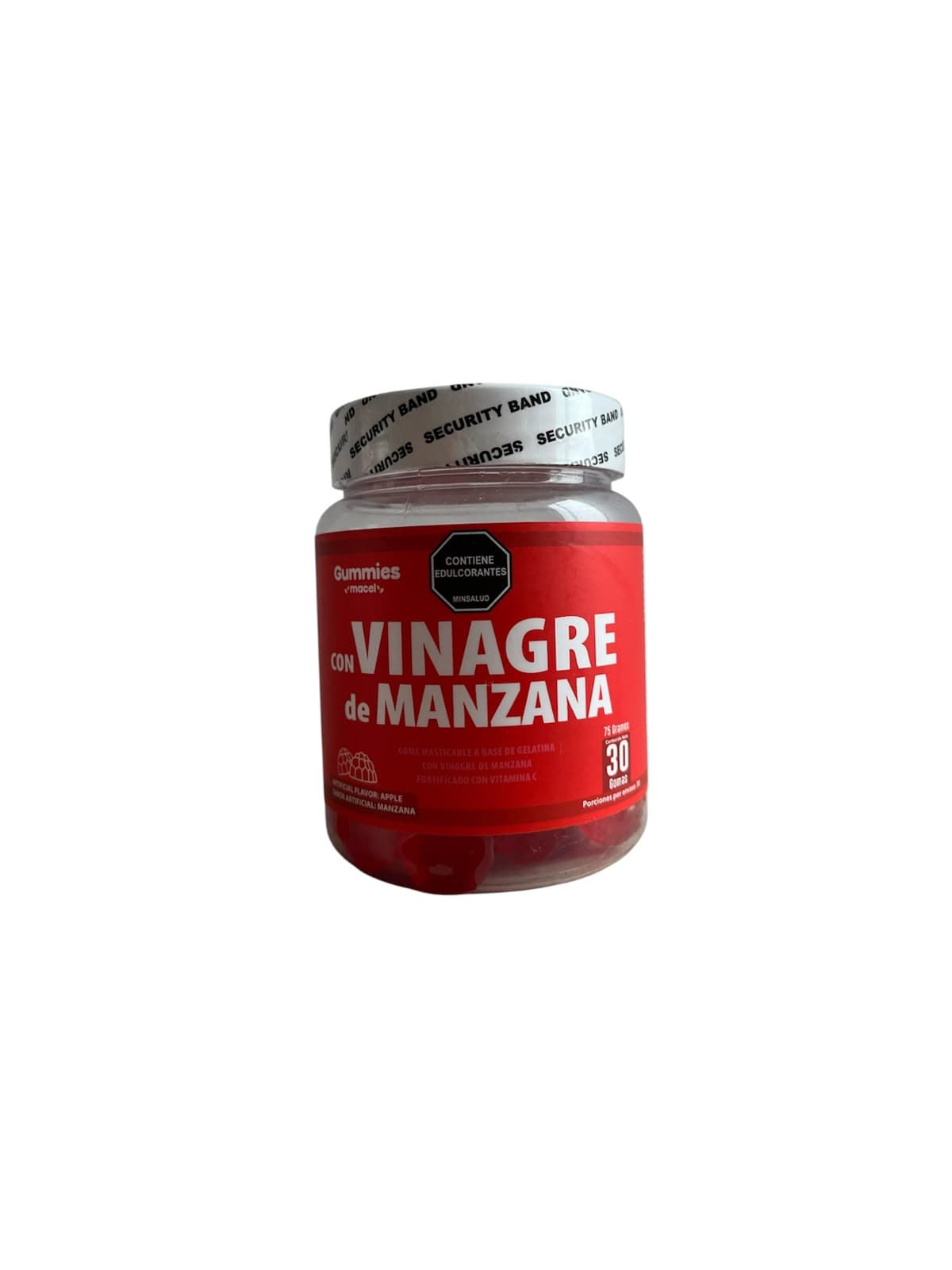 Gomas con Vinagre de Manzana Macel – 30 gomas 75 GR — producto natural | Tienda Natu Colombia
