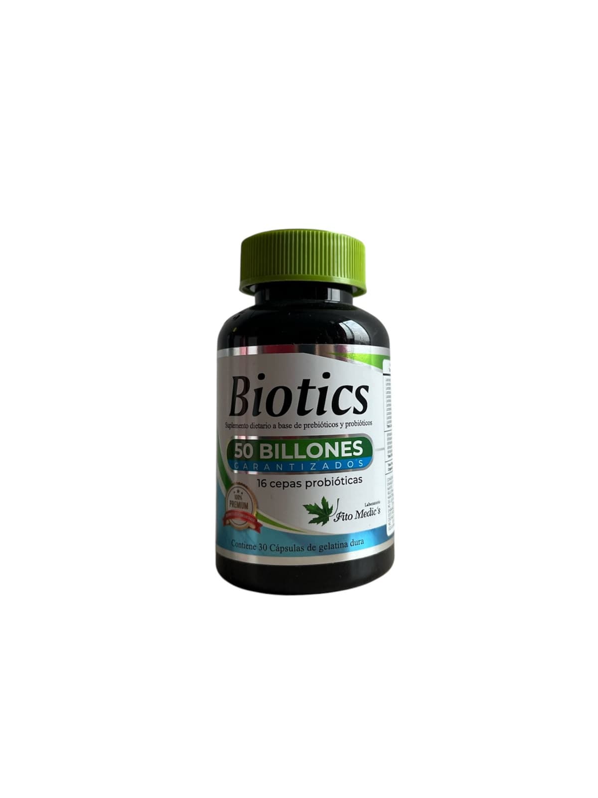 Biotics – Probióticos y Prebióticos 16 Cepas – 30 cápsulas 30 CAP — producto natural | Tienda Natu Colombia